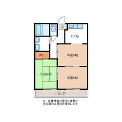 日本ライン今渡駅 徒歩12分 2階の物件間取画像